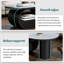 Solid Coffee Table with Storage-391199846