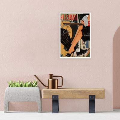 Trendy Retro Fleabag Colorful Poster