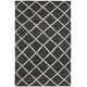 Kali Black Handwoven Jute Rug