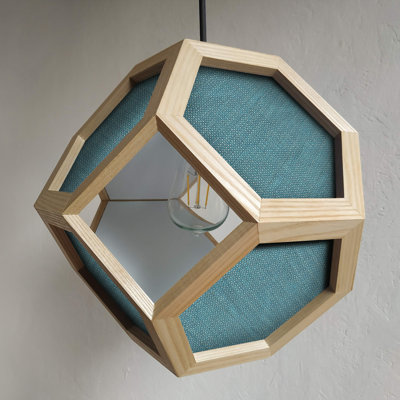 Chew 1 - Light Oil Geometric Pendant