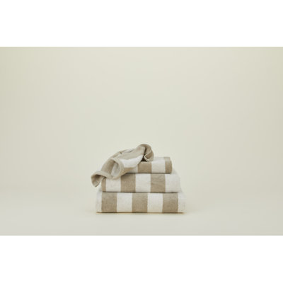 Simple Striped Terry Washcloth