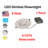 5-pack 4" LED Gimbal Recessed Downlight 9W Dimmable 2700/3000/3500/4000/5000K Selectable