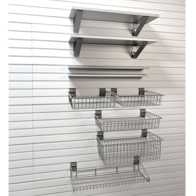 Steel Slatwall Accessory Kit 13 Piece Set