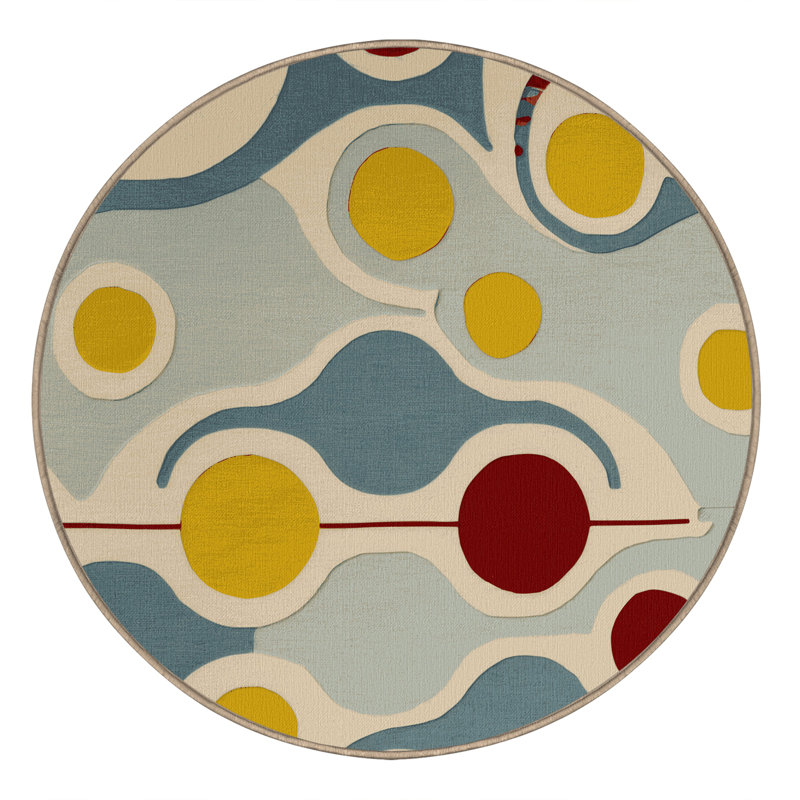 Tapis Jubilant Wink, Rond 7 pi