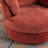 Achorn 42" W Recessed Arm Slipcovered Swivel Barrel Chair-1646021321
