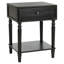Table de bout en bois massif avec rangement Kleban-572422597