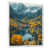 Cadre flottant blanc, bois massif
