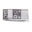 Cuisinière à double combustible ILVE Nostalgie II Series 60 po avec 7 brûleurs scellés, plaque de cuisson et table française (propane liquide, porte pleine)-134208554-134208561