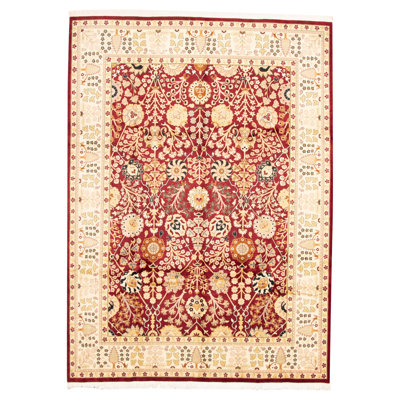Tallac One-of-a-Kind 9' X 12'4" 2010s Wool Area Rug in Red
