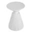 Table d'appoint d'extérieur en marbre texturé MGO
