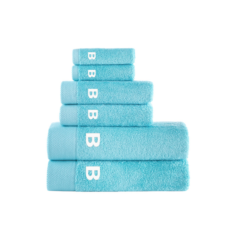 Merikas 6 pcs Towel Set, Sea Glass, B