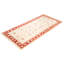Tapis de bois one-of-kind à la main-noué la 2010 chobi crème 4 pi 10 po x 9 pi Cyanne