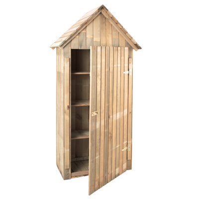 Akheelesh 6 ft. W x 1 ft. D Flat Storage Shed