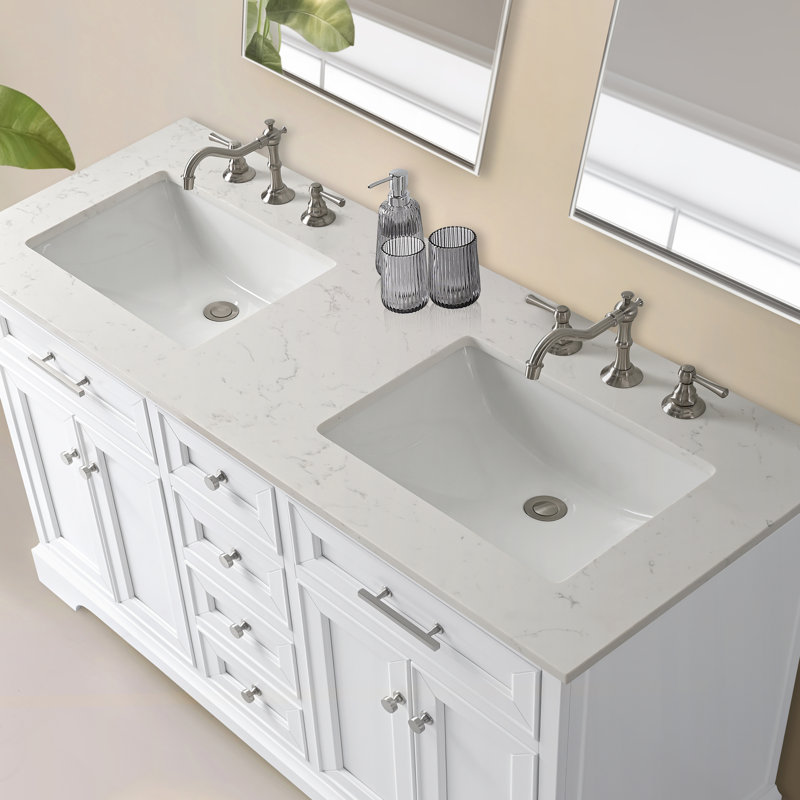 Haisley 54" W Double Vanity