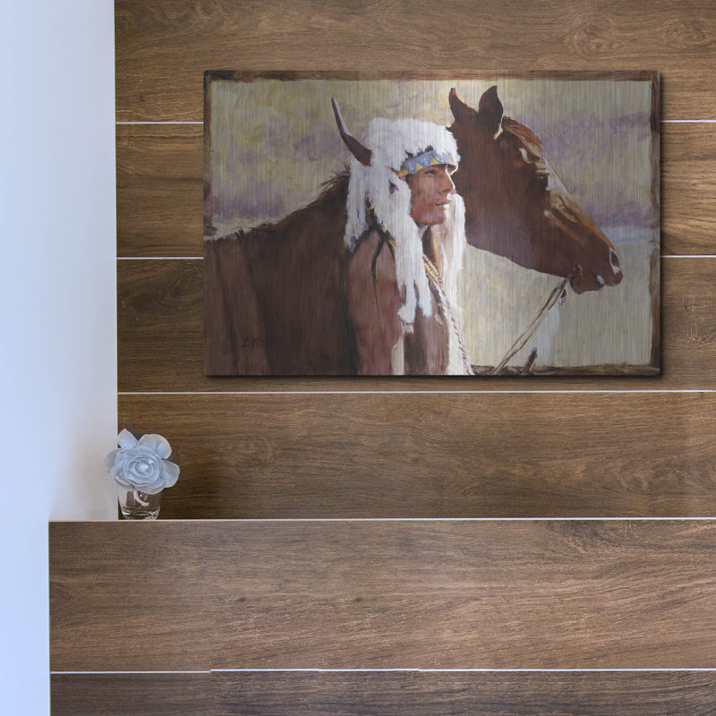 "Coming Home" par J.E. Knauf sur, H 12 po x l 16 po