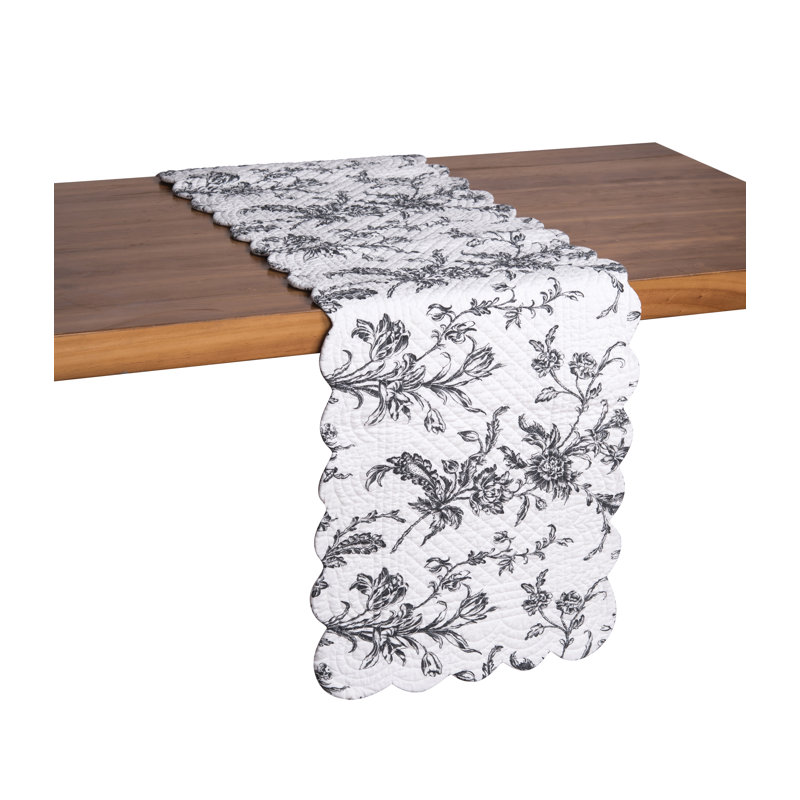 Joppatowne No Pattern Cotton Table Runner