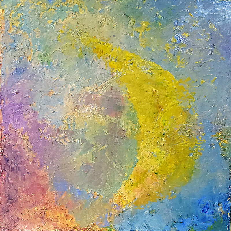 Crescent Moon Print by Marsha Heller