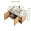 Meuble-lavabo simple avec comptoir en pierre frittée Dexheart-1798174535-1788854395