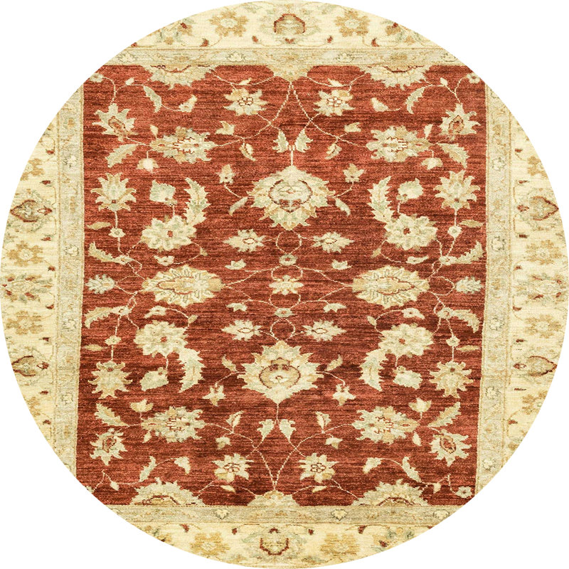 Tapis abstrait moderne 2961, Rond 3 pi