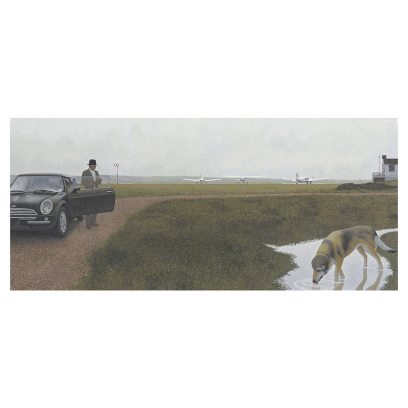 «Waterville» par Alex Colville - estampe numérique, H 32 po x l 40 po