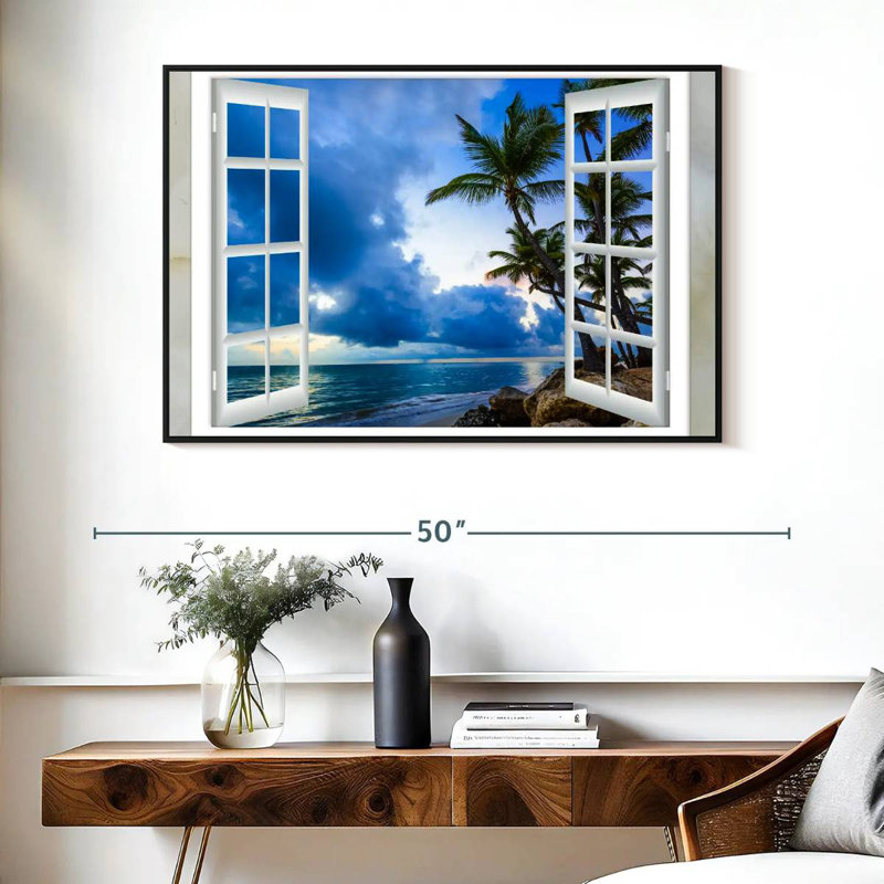 Window To The Gillard, 27" H x 40" W