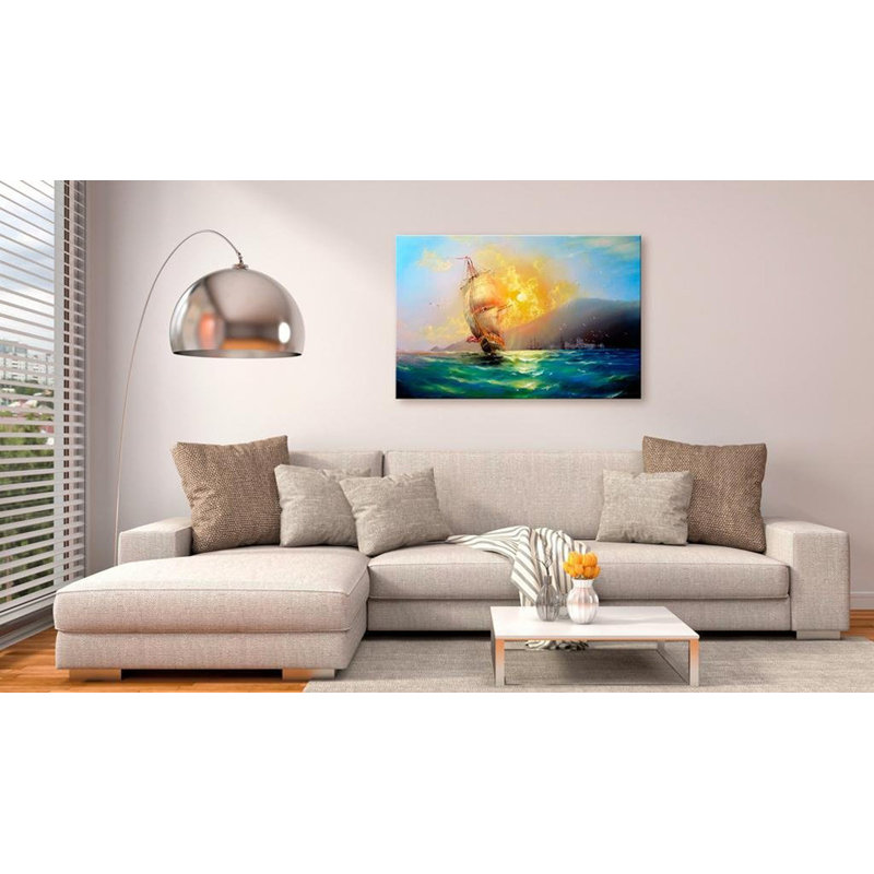 Hermida Burning Sky, H 16 po x l 24 po x P 0,7 po