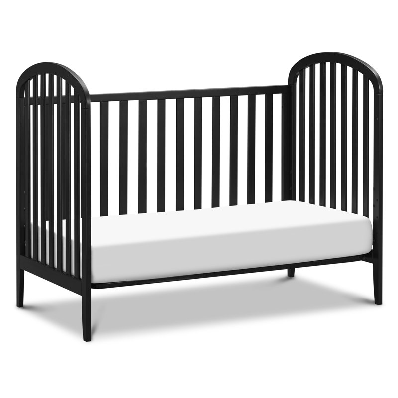 Beau 3-In-1 Convertible Crib, Ebony