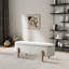 Banc de rangement Ivory Boucle