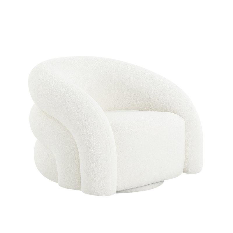 Swivel Barrel Chair
