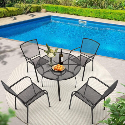 Metal Outdoor Dining Chair