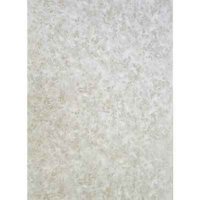 Papier peint texturé ivoire, beige, crème, laiton, doré, métallique, faux plâtre