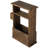 Hopedale Solid Wood Floor Shelf End Table with Storage-368250303