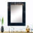Modern Amber Leave Harmony Of Autumn I - Tropical Rectangular Wall Mirror-1762333885