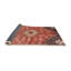 Tapis oriental orange / bleu marine / beige-364068994