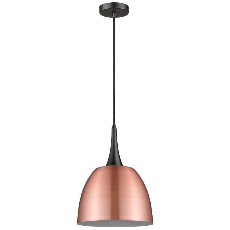 Marcy 1 - Light Metal Dome Pendant, Copper