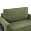 Canapé-lit simple 47,2 po avec canapé-lit et matelas pliable