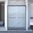 Double Sliding Shower Door, 56 - 60"x70", Aluminum, 8mm Tempered Glass, Black Hardware, Bathroom, Waterproof, Simple Install Guidance Aluminum Frame With Matte Finish, Bathroom Use,