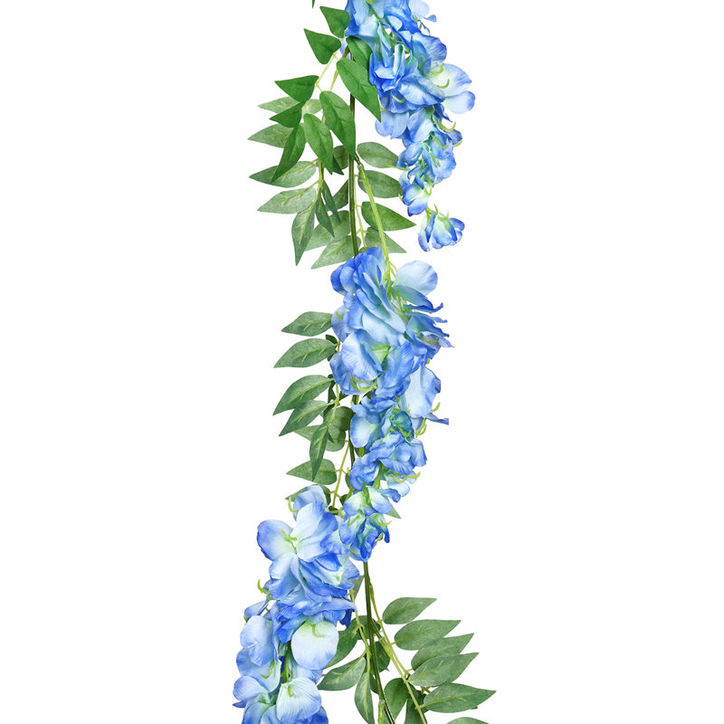 Guirlande artificielle de 6 po Hartie, Bleu