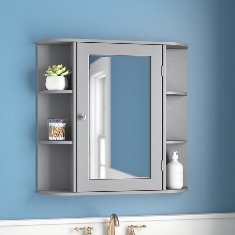 27 W x 29 H x 9 D Wall Mounted Bathroom Cabinet