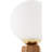 Ceramic Table Lamp with Glass Round Shade-414992563