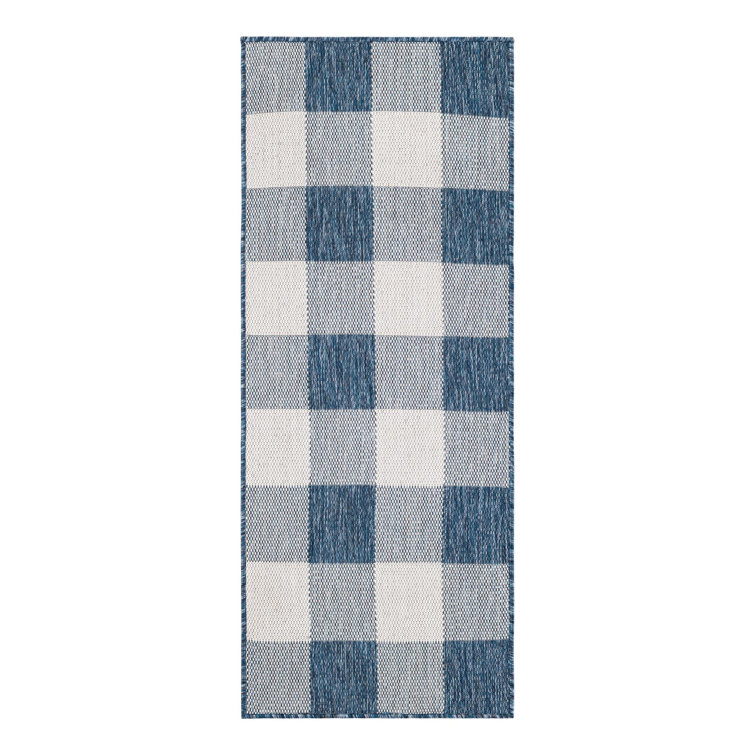 Talih Gingham Indoor / Outdoor Rug