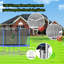 SENCHO GINSYTALIOR 14FT Round Backyard Trampoline with Safety Enclosure