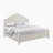 Queen Panel Bed - Cement-1772363267