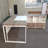Burgener L-Shape Executive Desk with File Cabinet-2006776565