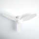 Aisling 3 Blade Ceiling Fan with LED Light Kit