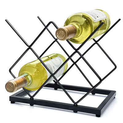Small Wine Racks Countertop 5 Bottle Capacity by Latitude Run