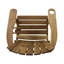 Chaise Adirondack pliante en bois massif Teigan-285171566