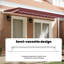 Brayden Studio Retractable Door / Window Awning-1703712275-1703712276