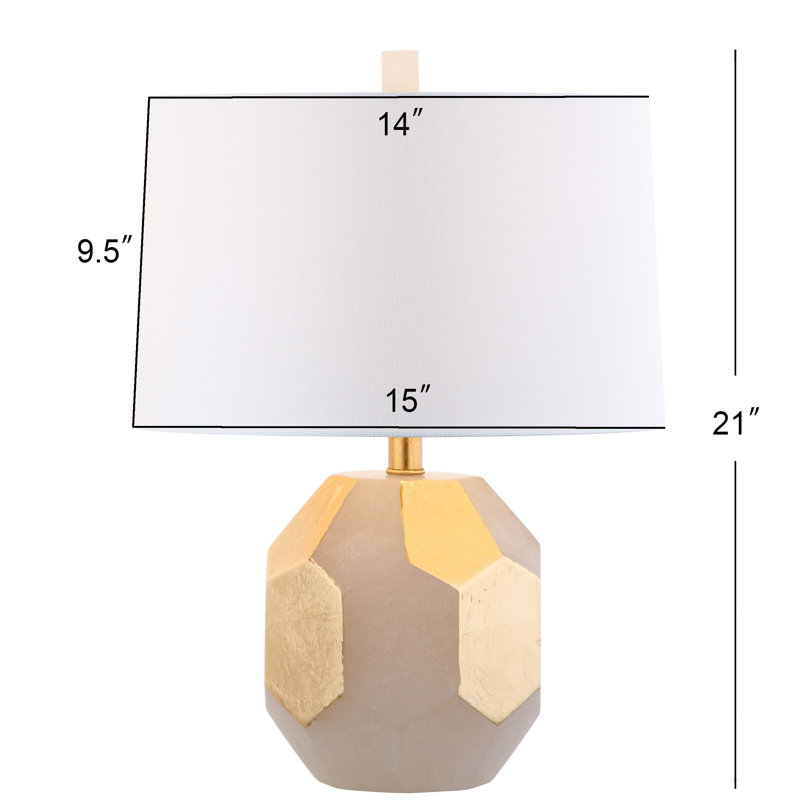 Lampe de table 21 po Alabaster