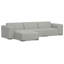 Rex 3 - Piece Modular Upholstered Chaise L-Sectional-98294390